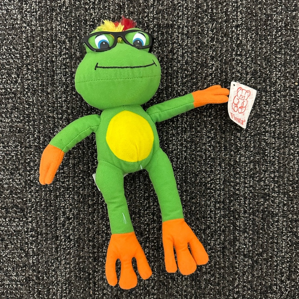 NWT franklin funky frog 11”